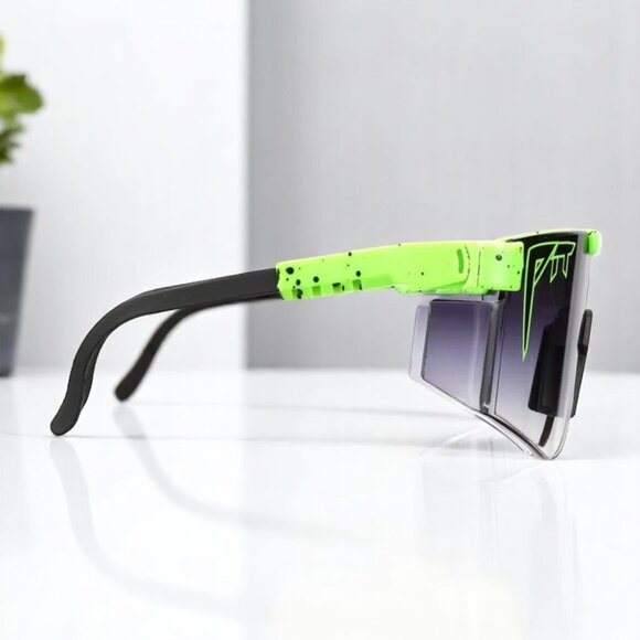 Pit Viper Boomslang Sunglasses Faded Lens Blocks 100% UVA & UVB Beach Sports NWT - Picture 5 of 8